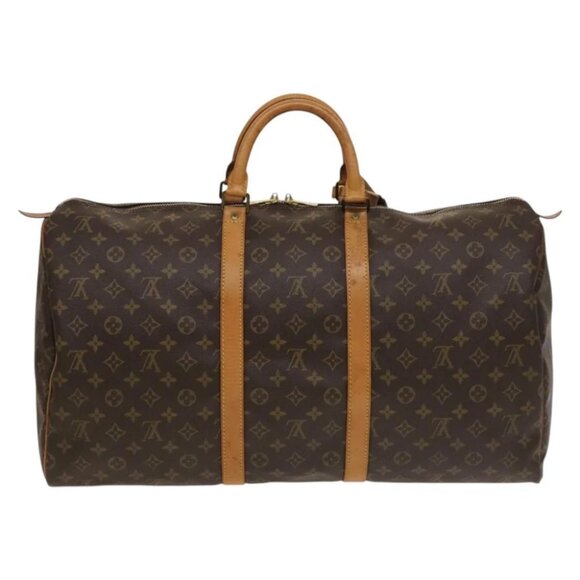 LOUIS VUITTON Monogram Keepall 55 Boston Bag - Picture 3 of 16